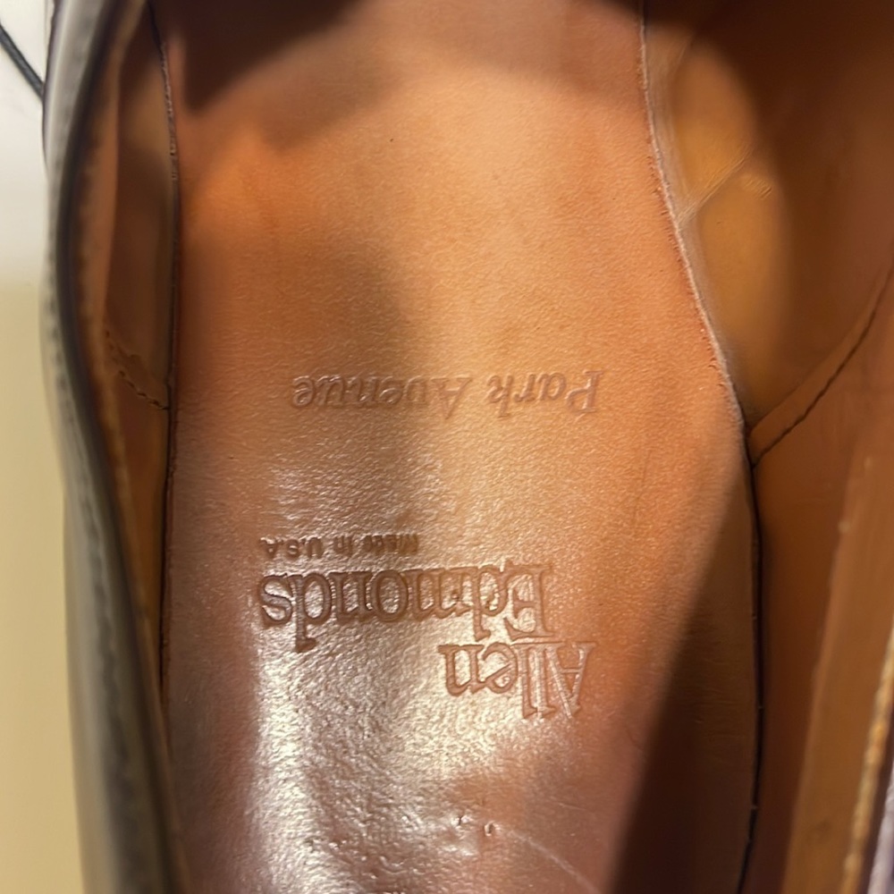 Allen Edmonds park ave leather dress shoes - Picture 5 of 5